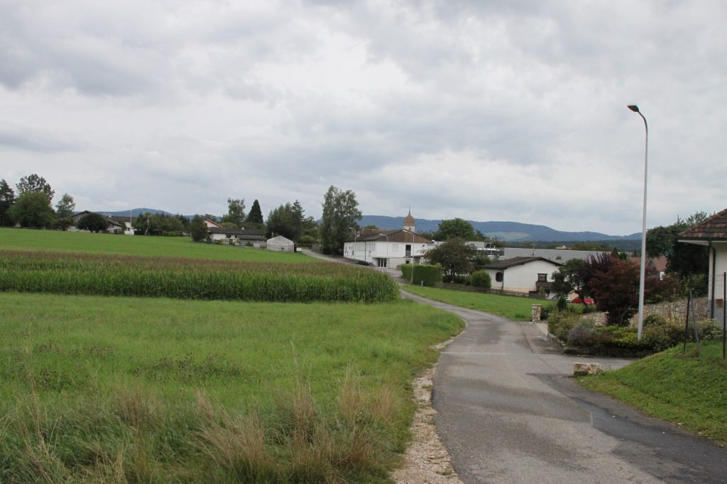 Strasse in Bonfol